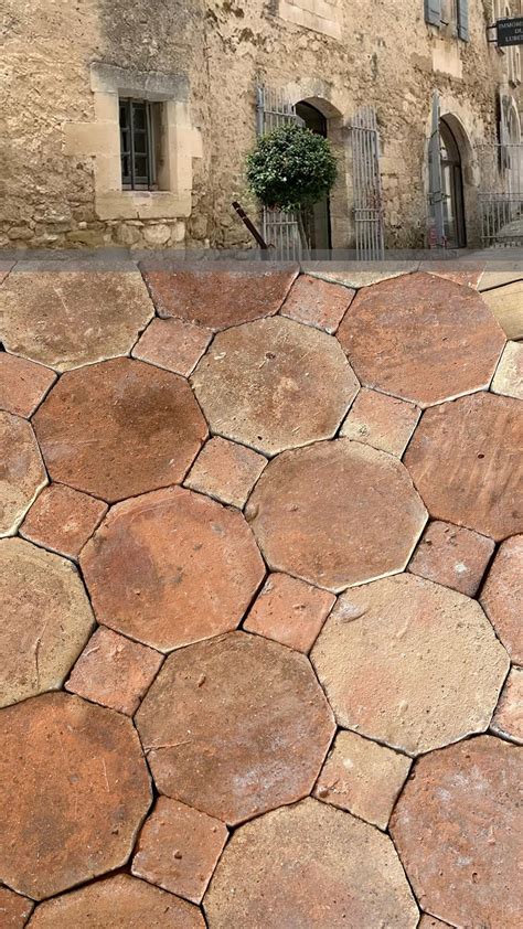 French Reclaimed Octagon and Cabochon Terra Cotta Tile Floor is Heaven ...