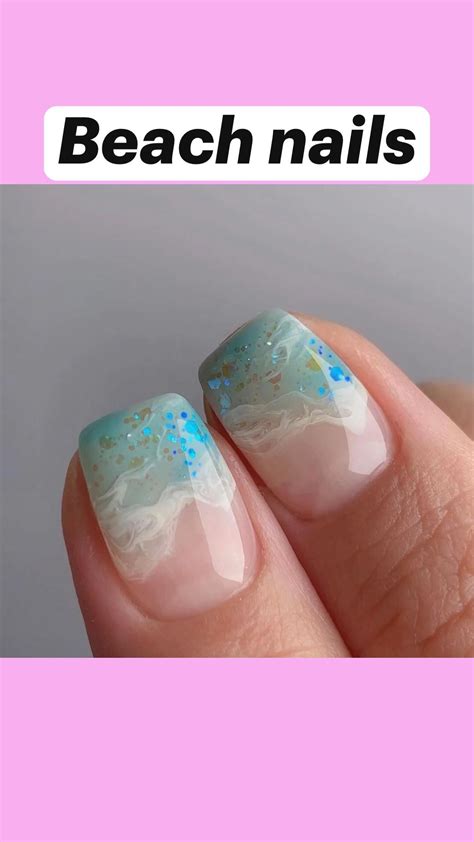 45 ocean nail art ideas cuded – Artofit