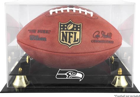 Seattle Seahawks Team Logo Football Display Case – Football Logo ...
