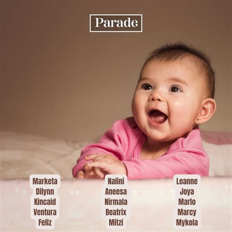350 Unique Baby Girl Names and Their Meanings - Parade: Entertainment ...
