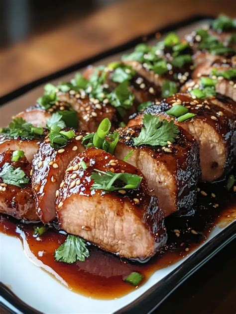 Hoisin Glazed Pork Tenderloin: Quick, Easy, and Irresistible! - Emy Recipe
