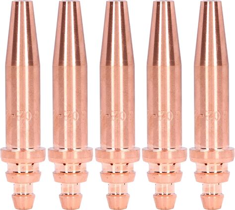 5Pcs G02-2 Acetylene Cutting Tips, One Piece CNC Machined Acetylene ...