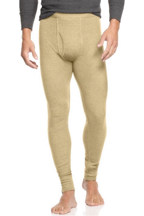 Alfani Oatmeal Heather Thermal Knit Waffle Pant | CheapUndies