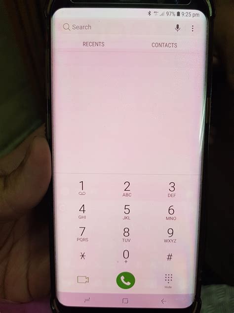 Screen burn in on my neighbors phone. Dude used it at 100% all the time ...