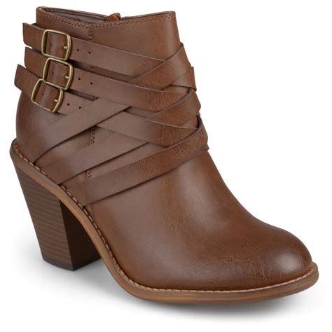 Womens Leather Strap Ankle Boots at Jose Cheung blog