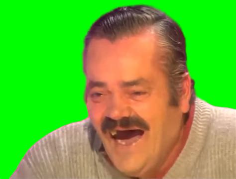 El Risitas Laughing - Spanish Laughing Guy Meme (Green Screen) – CreatorSet
