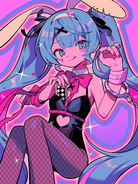 hatsune miku (vocaloid and 1 more) drawn by menma_(enaic31) | Danbooru