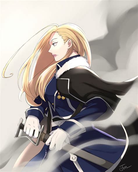 Olivier Mira Armstrong by boiledpotatoes on DeviantArt