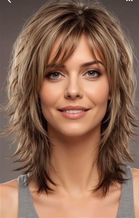 Choppy shag hairstyles medium fine hair | Medium shag haircuts choppy ...