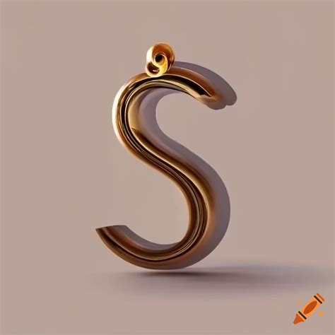 Capital s in cursive font on a neutral background