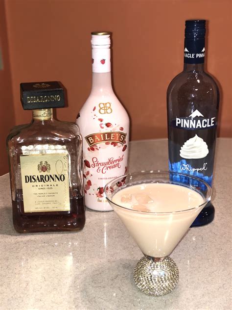Strawberries and Cream Baileys Nuts and Berries Martini 2 1/2oz ...