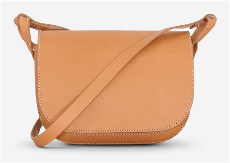 Brown leather shoulder bags sales