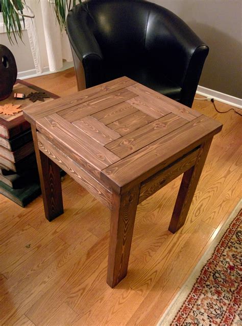 17 Wooden End Tables ideas | diy furniture, wood pallets, pallet diy