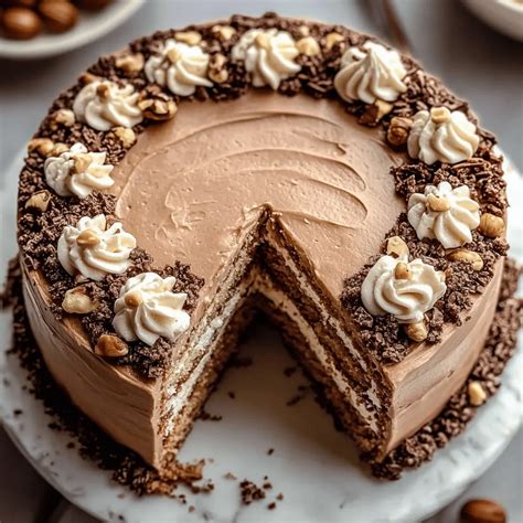 Indulgent Hazelnut Delight Cake for Cozy Autumn Nights - ladlelane