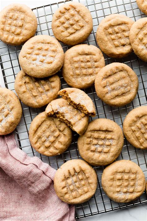 Peanut Butter Cookies Healthy Peanut Butter Cookies
