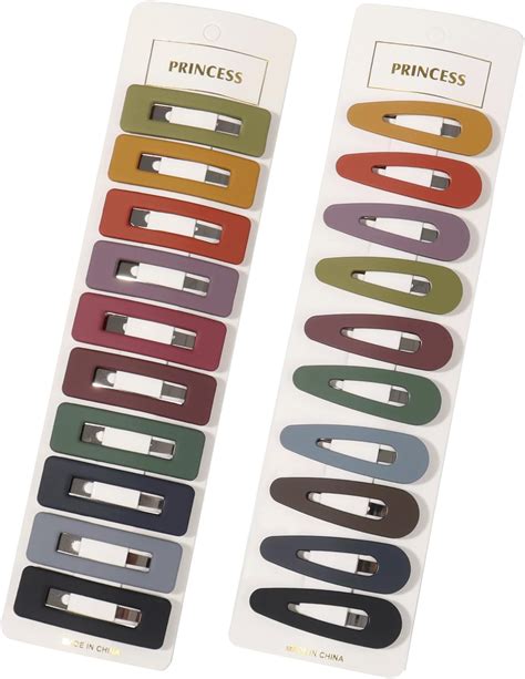 Amazon.com : 30 Pieces 4 Inch Snap Hair Clips Metal Hair Clips for ...