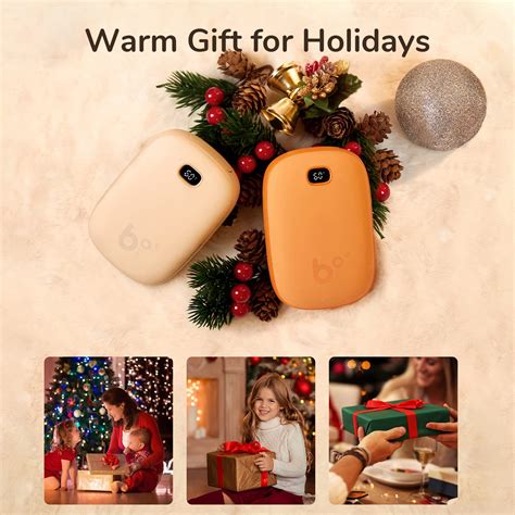Snapklik.com : JISULIFE Hand Warmer, Rechargeable Electric Reusable ...