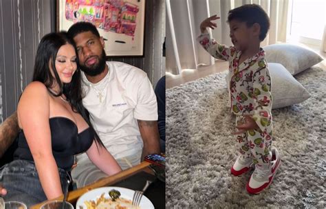 Watch: Paul George’s son rocks dad's oversized Nike AIR Max 1s while ...