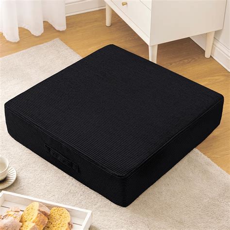 Amazon.com: MeMoreCool Square Floor Pillow Seating for Adults Kids ...