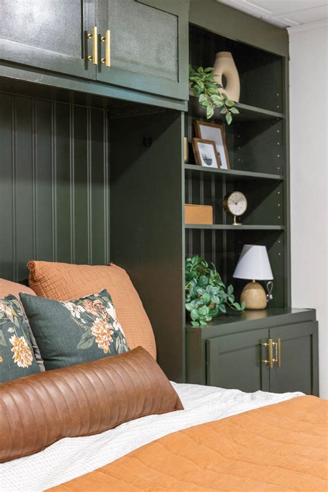 DIY Built-in Murphy Bed (And how they're styled!)