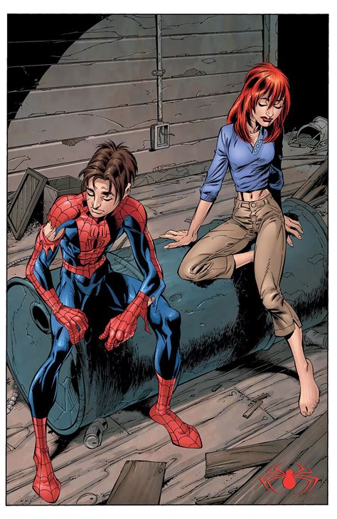 Peter Parker and Mary Jane (Ultimate Spider-Man #27, 2002) - Mark ...
