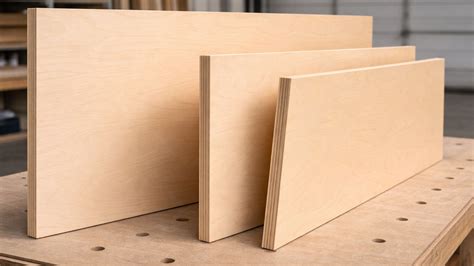 Plywood Thickness Chart – Actual vs Nominal Sizes Explained