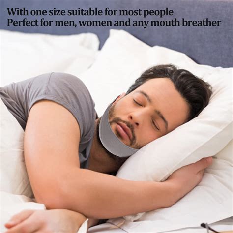 Chin Strap for Nose Breathing - Stop Snoring and Mouth Breathing | Buy Now with Express ...