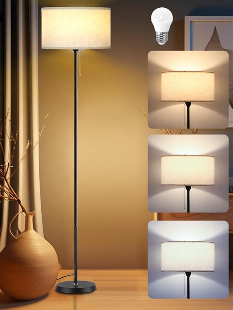 Dimmable Floor Lamps for Living Room Floor Standing LED Modern Reading ...