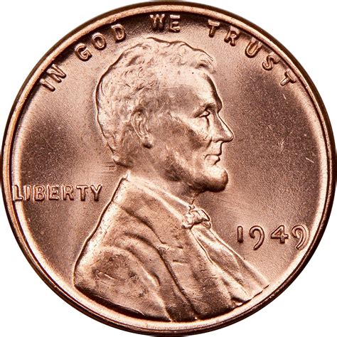 1949 Lincoln Wheat Penny Prices | Ungraded, NGC, PCGS Values