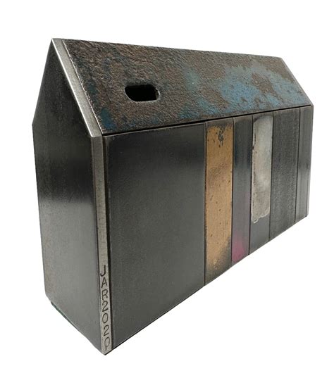 Jim Rose Barn House Structure, Welded Steel Sculpture Made with ...