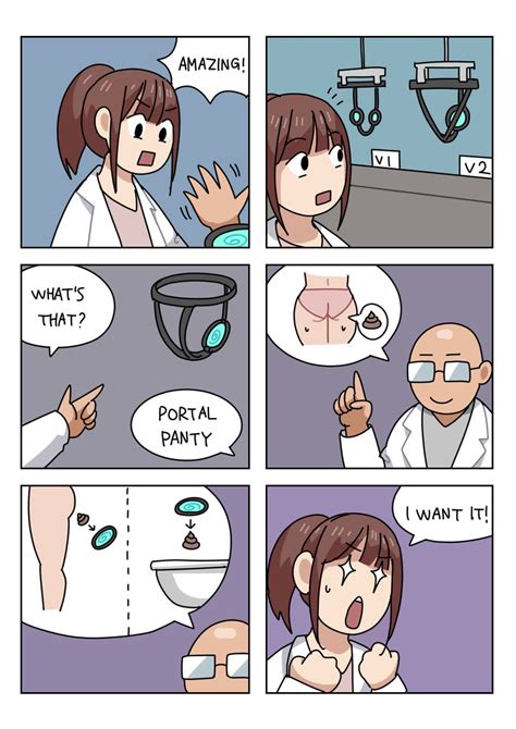 Portal panty : r/sissyhentaicomics