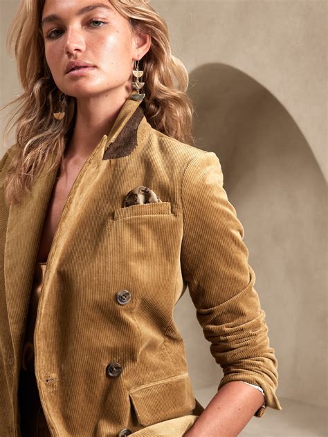Rivoli Oversized Corduroy Blazer | Banana Republic