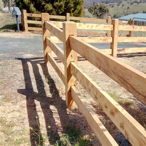 Post And Rail Fence