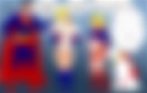 Superman, Power Girl, Supergirl and Krypto [DC Comics] (Scatwoman) : rule34