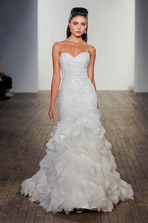 Lazaro Mermaid Wedding Dresses Lazaro Wedding Dresses