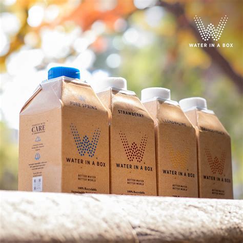 #waterinabox #sustainablehydration #ecofriendly #choosewisely | Water ...