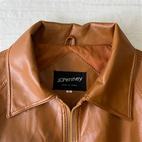 【SALE 20%OFF】70‘s J.C.Penny レザージャケット メンズXL ブラウン ジェイシーペニー 古着 ヴィンテージ ...