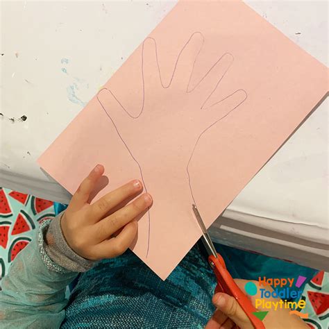 Handprint Heart Card Craft for Valentines or Mothers Day - Happy ...
