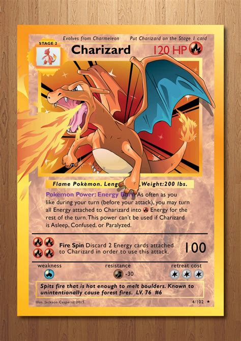 Charizard Pokemon Card