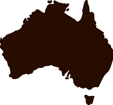 Map Of Australia Clipart - Large Size Png Image - PikPng