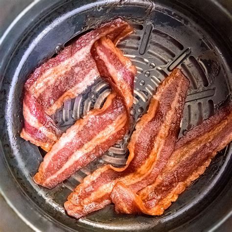 Turkey Bacon in the Air Fryer - The Oregon Dietitian