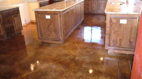 How To Mop Stained Concrete Floors