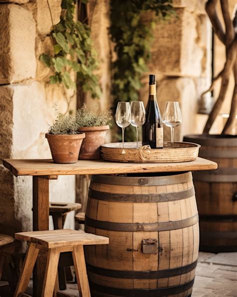 Tour through a French Winery 🍷🥂🍇🌿 | Wine barrel bar, Tasting room ...