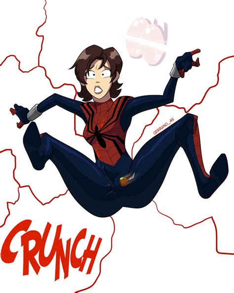 Spider-Girl - Futanari Ballbusting by Cerrano45 on DeviantArt