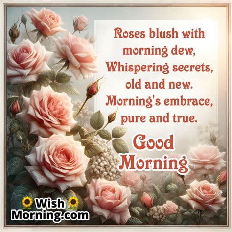 Good Morning Blossoms Short Poems to Brighten the Day - Wish Morning