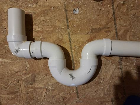 Shower Drain Trap Installation