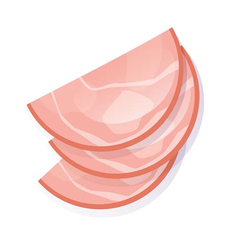 Sliced Ham Clip Art
