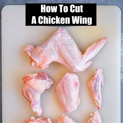 How To Cut Chicken Wings Into Sections - Give Recipe