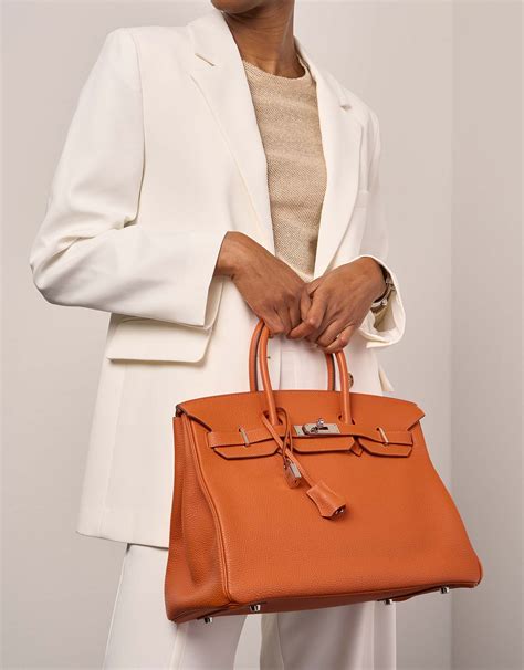 Hermès Birkin 35 Togo Orange | SACLÀB