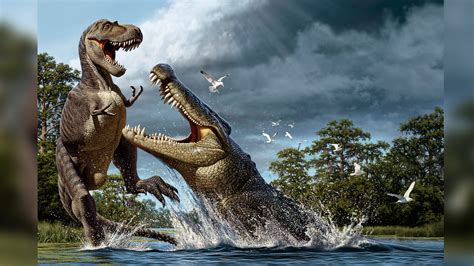 Cretaceous 'terror crocodile' crushed dinosaurs with banana-size teeth ...